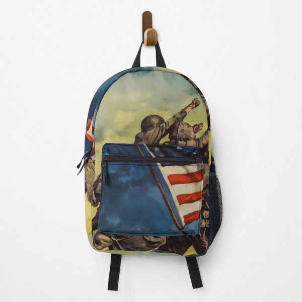 Item preview, Raising the American Flag on Iwo Jima - HD PROPAGANDA Poster designed and sold by ThePropagandist.