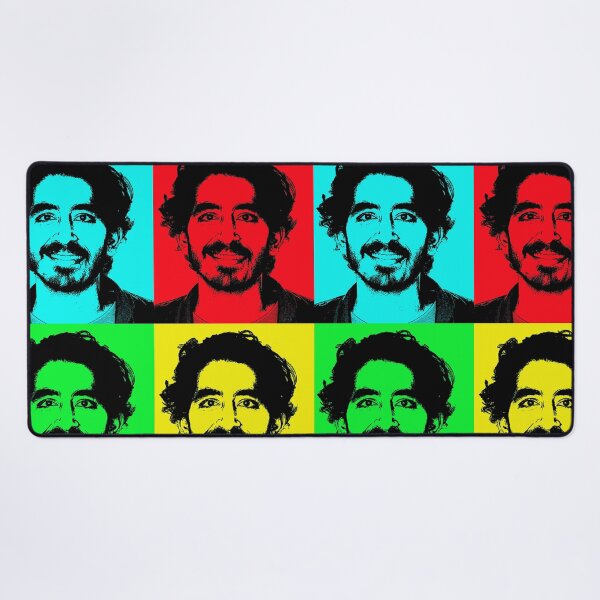dev patel Desk Mat