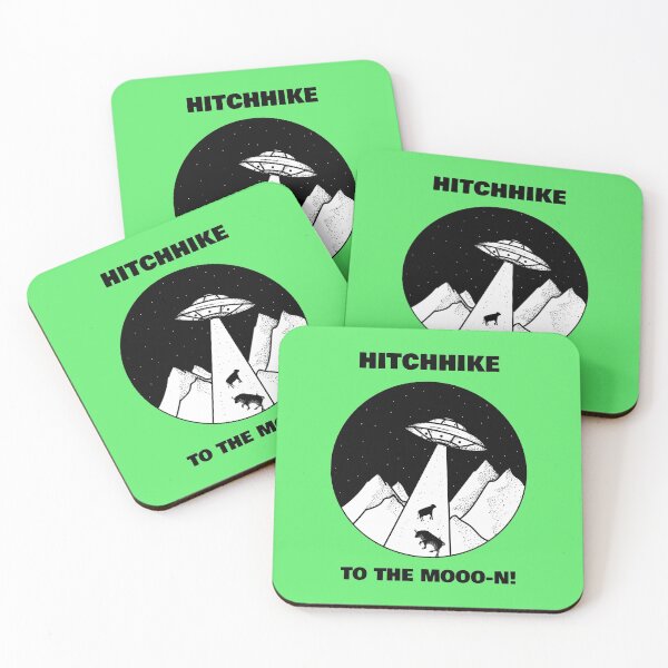 Item preview, Hitchhike to the Mooo-n! designed and sold by Quirkdom.