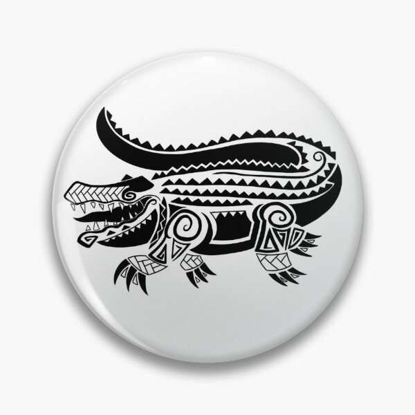 Item preview, Polynesian Alligator  designed and sold by NotoriousPopArt.