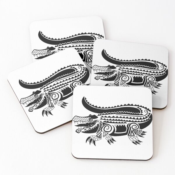 Item preview, Polynesian Alligator  designed and sold by NotoriousPopArt.