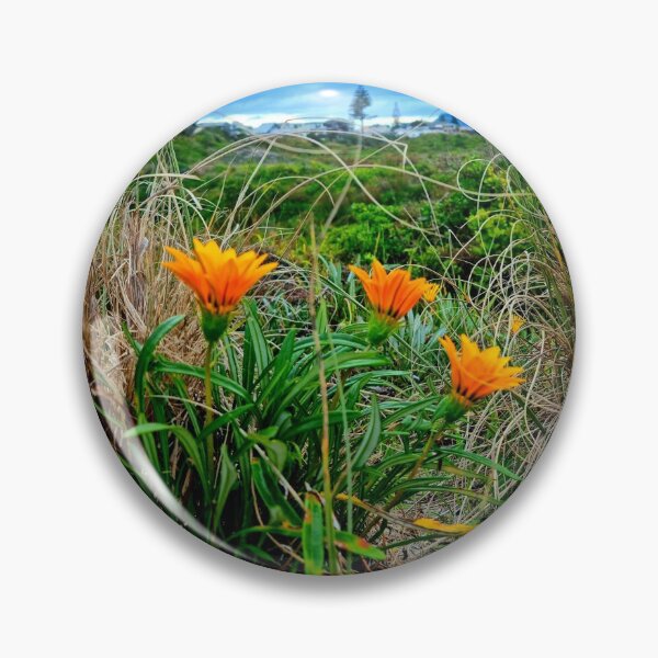 Item preview, ORANGE FLOWER MOUNT VIEW designed and sold by Steffi August.