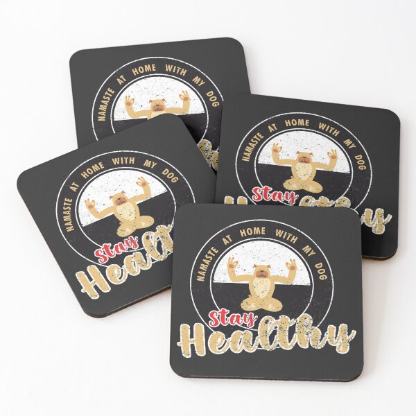 Item preview, Namaste At Home With My Dog Special grunge edition designed and sold by Designs By Johnny J.