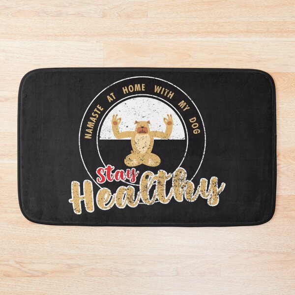 Item preview, Namaste At Home With My Dog Special grunge edition designed and sold by Designs By Johnny J.