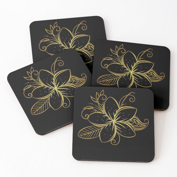 Item preview, Golden Frangipani designed and sold by MoveItLoveIt.