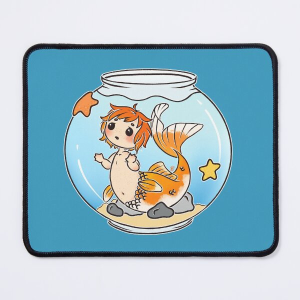 Item preview, Fishbowl Merboy designed and sold by heysoleilart.