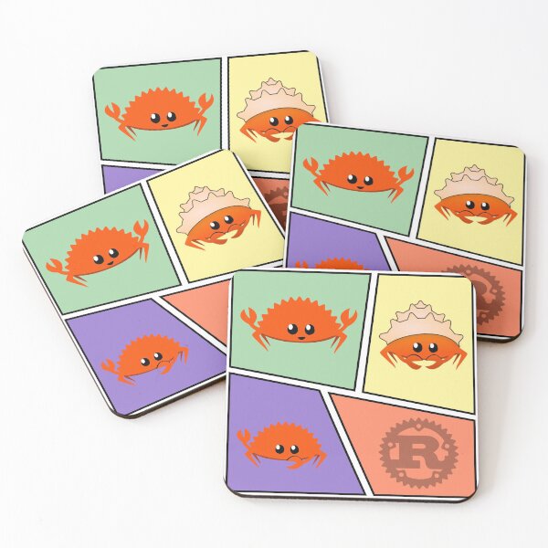 Item preview, Rust comic with Ferris designed and sold by leesander.