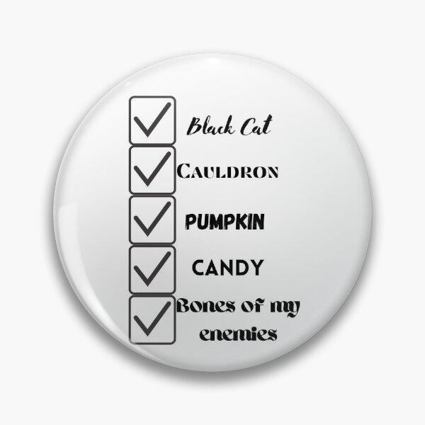 Item preview, Halloween Checklist designed and sold by RieHarp.