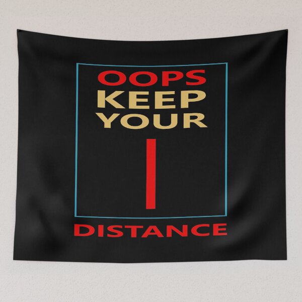 Item preview, Keep your distance designed and sold by PODapparel.