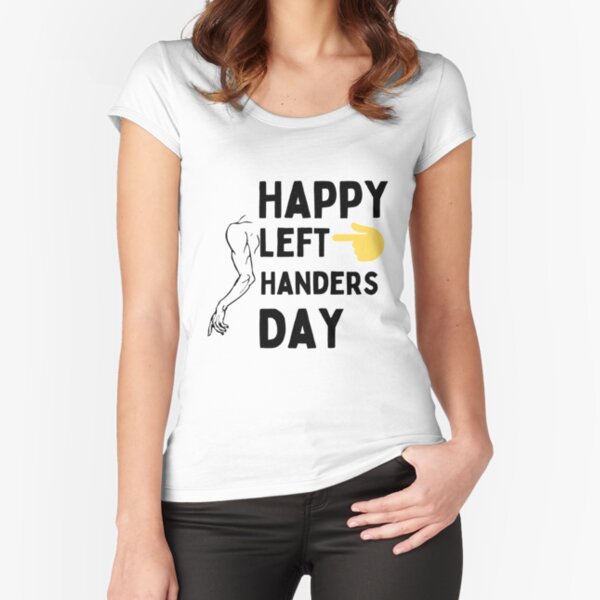 International Left Handers Day Funny Left Handed Products Art