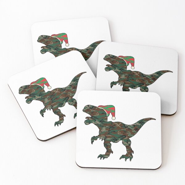 Item preview, Christmas camouflage dinosaur design designed and sold by Camo0godfather.