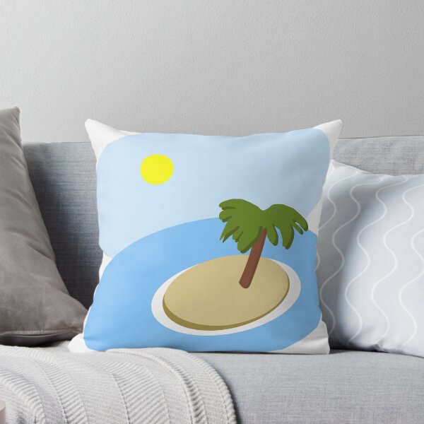 Item preview, Oval island scene designed and sold by greengoodnich.