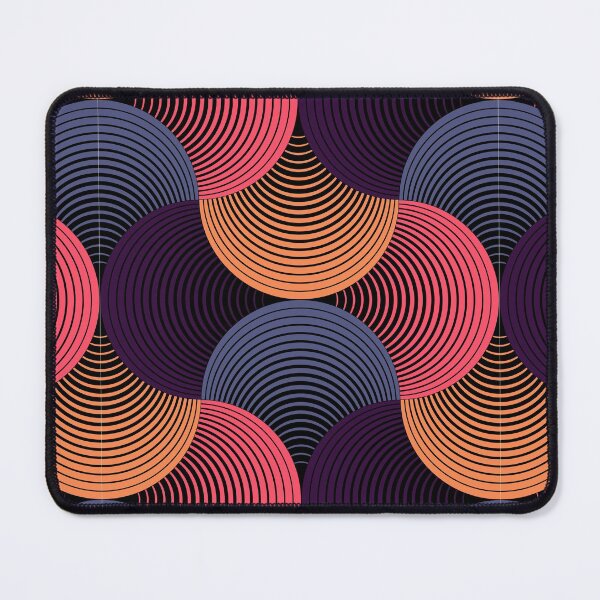 Item preview, Seamless modern colorful circle pattern - Muzozumi No.024 designed and sold by mabanda.