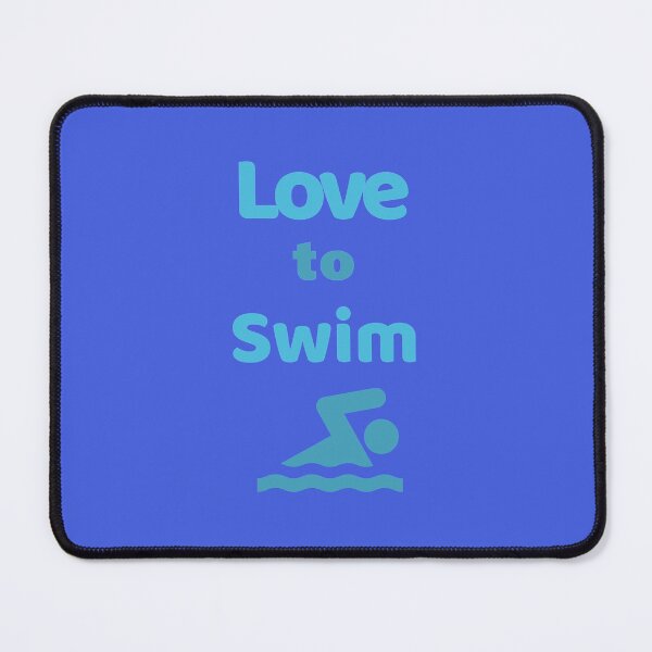 Item preview, Love to Swim, swim for fun or on a team, improves skill and happiness  designed and sold by Rozlar.