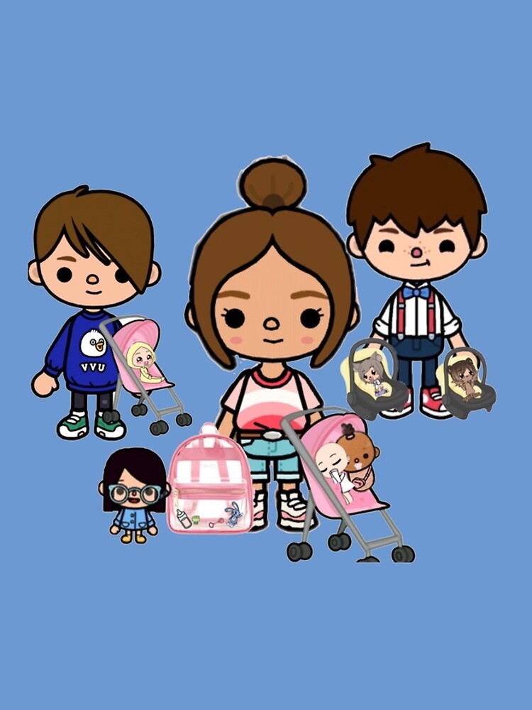 toca life box - toca boca cute Graphic T-Shirt Dress for Sale by Art-Art69