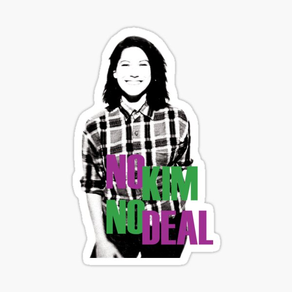 No Kim No Deal Sticker