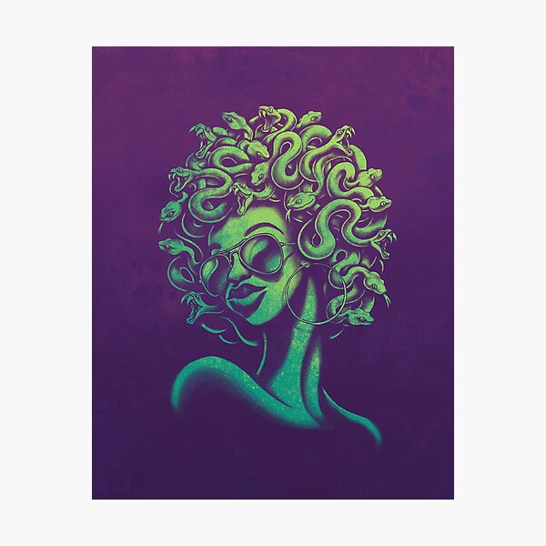 Vista previa del artículo con la obra «Medusa divertida», diseñado y vendido por Wayne Minnis.
