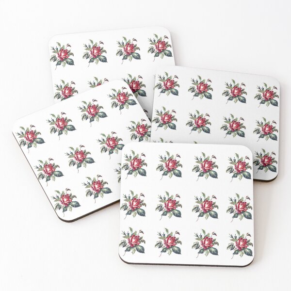 Item preview, Red watercolor rose pattern: floral patterns designed and sold by Ila Mandlik.