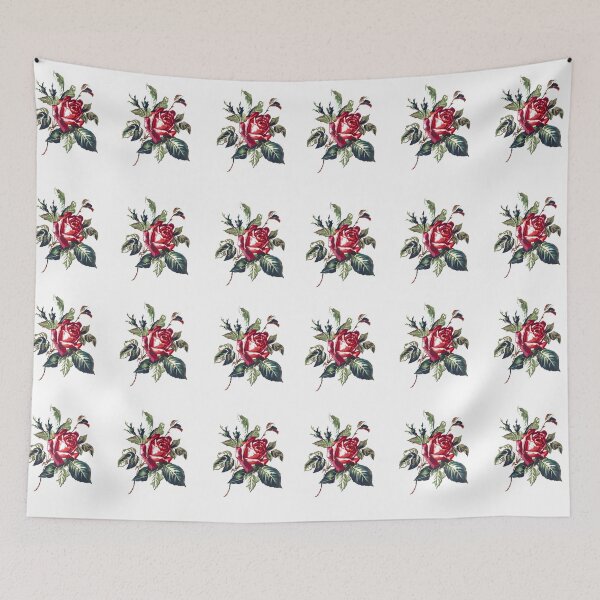 Item preview, Red watercolor rose pattern: floral patterns designed and sold by Ila Mandlik.