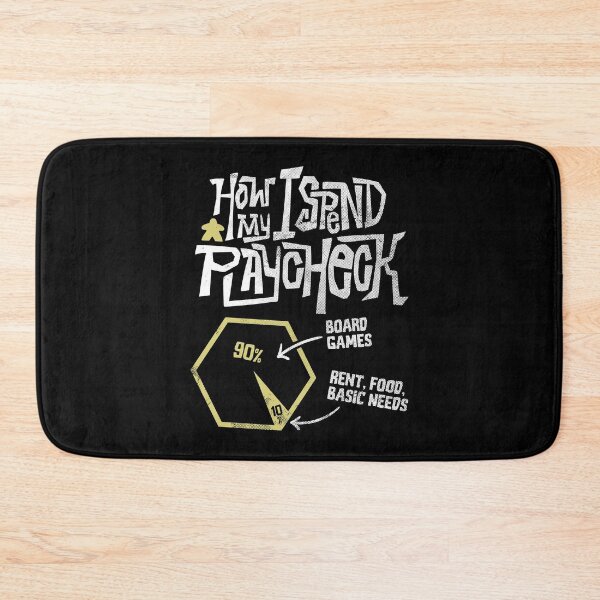 Item preview, How I Spend My Paycheck (dark) designed and sold by RoleplayRealm.