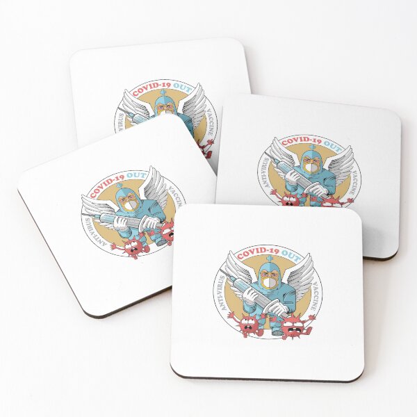 Item preview, Covid-19 out: Let's face a coronavirus-free world. designed and sold by artredstar.