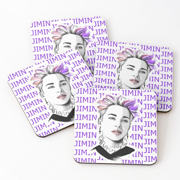 Item preview, Bae Jimin Purple and Pink Hair designed and sold by RoAnYo.