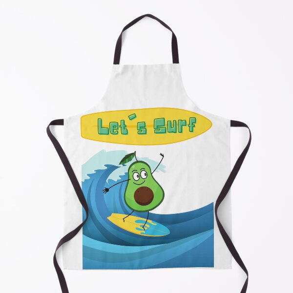 Item preview, Funny Avocado Surfing designed and sold by OlympicsMerch.
