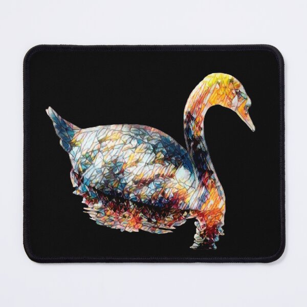 Item preview, Colorful Mute Abbotsbury Swan designed and sold by mewsis.