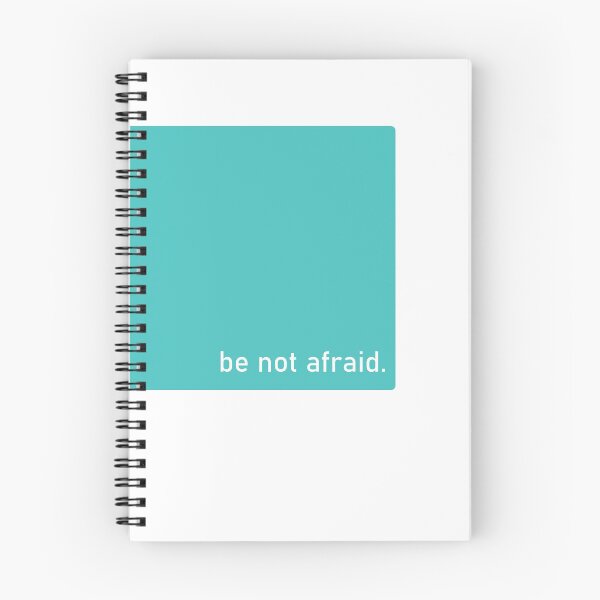 Item preview, Minimalist : Be Not Afraid (Bible Quote) designed and sold by TheCatholicLady.