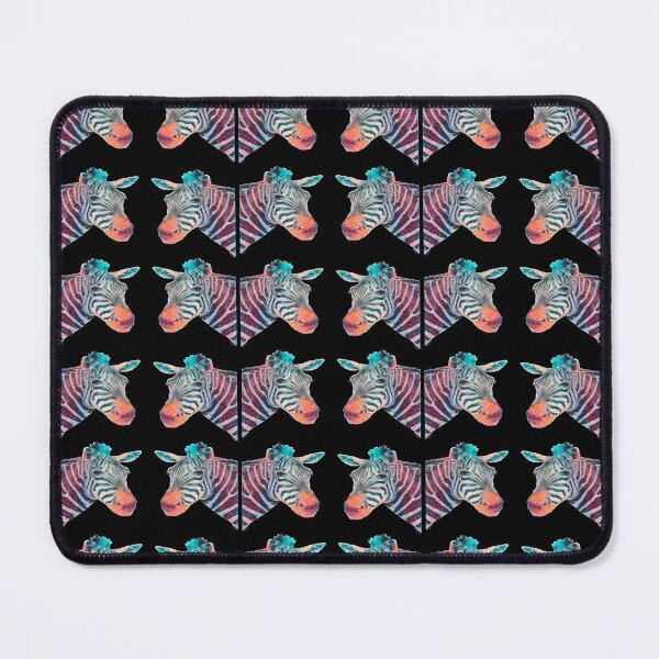 Item preview, Colorful Zebra Sticker Pack Of 4 designed and sold by mewsis.