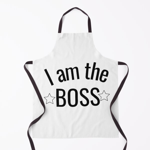 Item preview, I am the Boss designed and sold by BlueThrow.