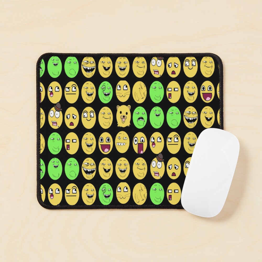 Meme Face Smiley Emoticon Yelow Funny Head Troll iPhone Case by mario's