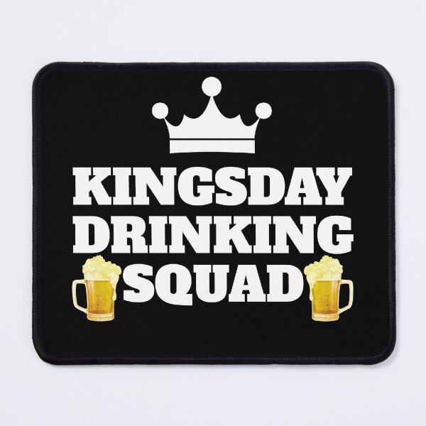 Item preview, Orange And White Kingsday Drinking Squad - Netherland Kingsday designed and sold by mewsis.