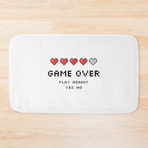 Item preview, Game Over! Play Again? designed and sold by GeektopiaTJC.