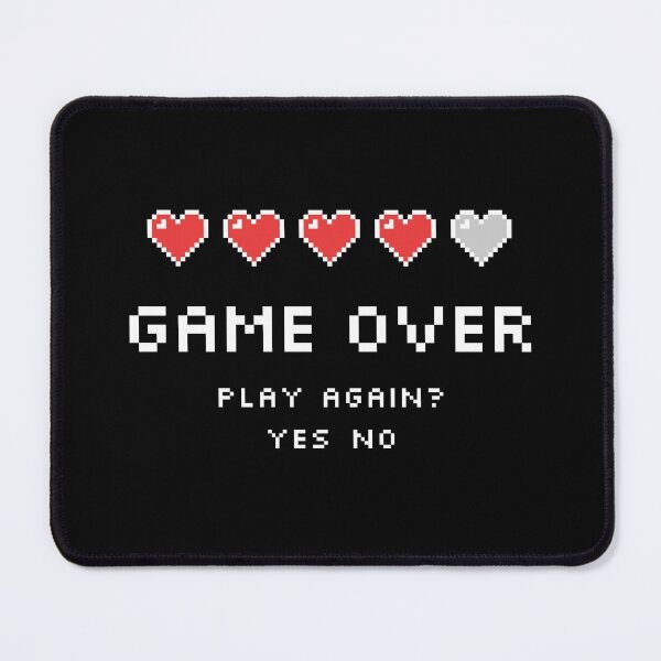 Item preview, Game Over! Play Again? designed and sold by GeektopiaTJC.