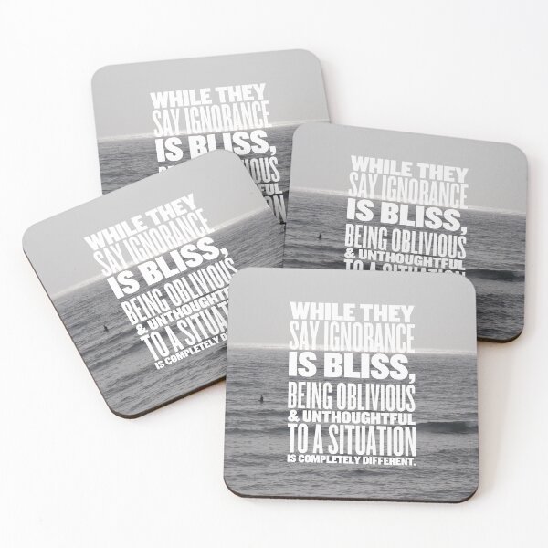 Item preview, Ignorance is bliss designed and sold by oojagapivy.