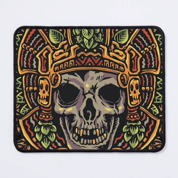 Item preview, Mayan Ancient Aztec Skull designed and sold by Vector Scout Lab.