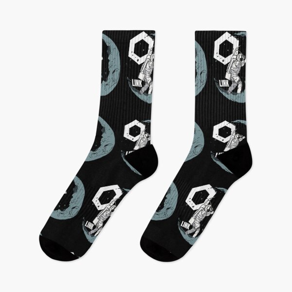 Item preview, Chainlink LINK Moon Man Mining Crypto Cryptocurrency  designed and sold by Bitcoin-Fashion.