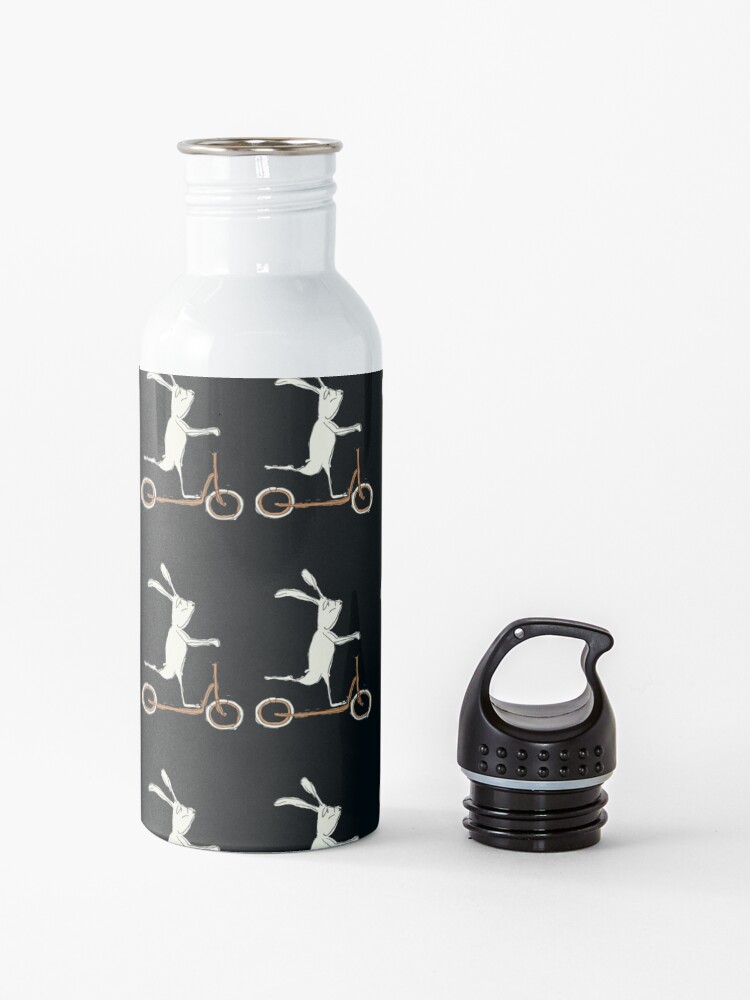 Alternate view of scooter - blue Water Bottle