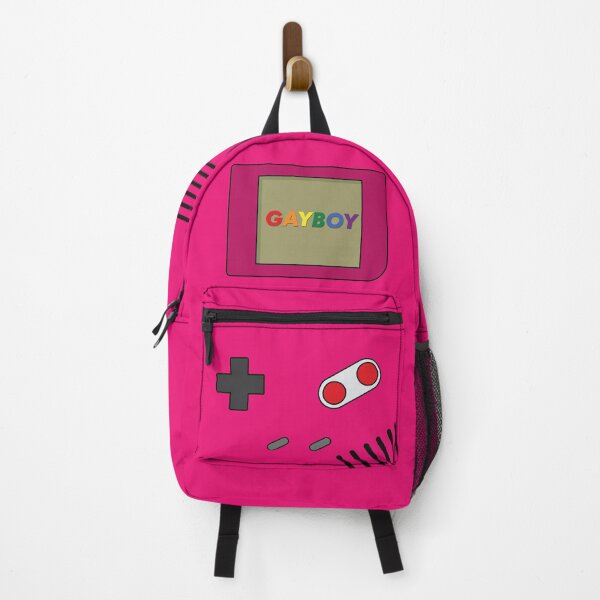 Item preview, The Gayboy - Bright pink Retro gaming handheld designed and sold by NearTheKnuckle.