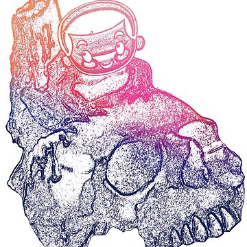 Artwork thumbnail, Japanese pop fantasy frog tattoo skull by Patrickneeds