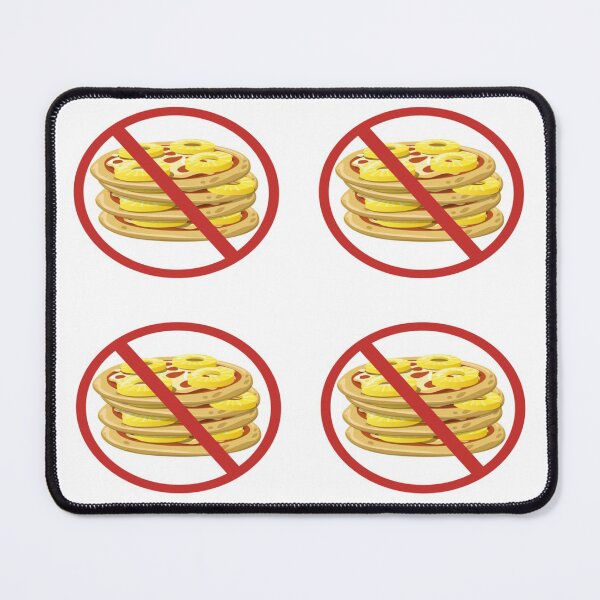 Item preview, No Pineapple On Pizza Pack Of Four  designed and sold by mewsis.