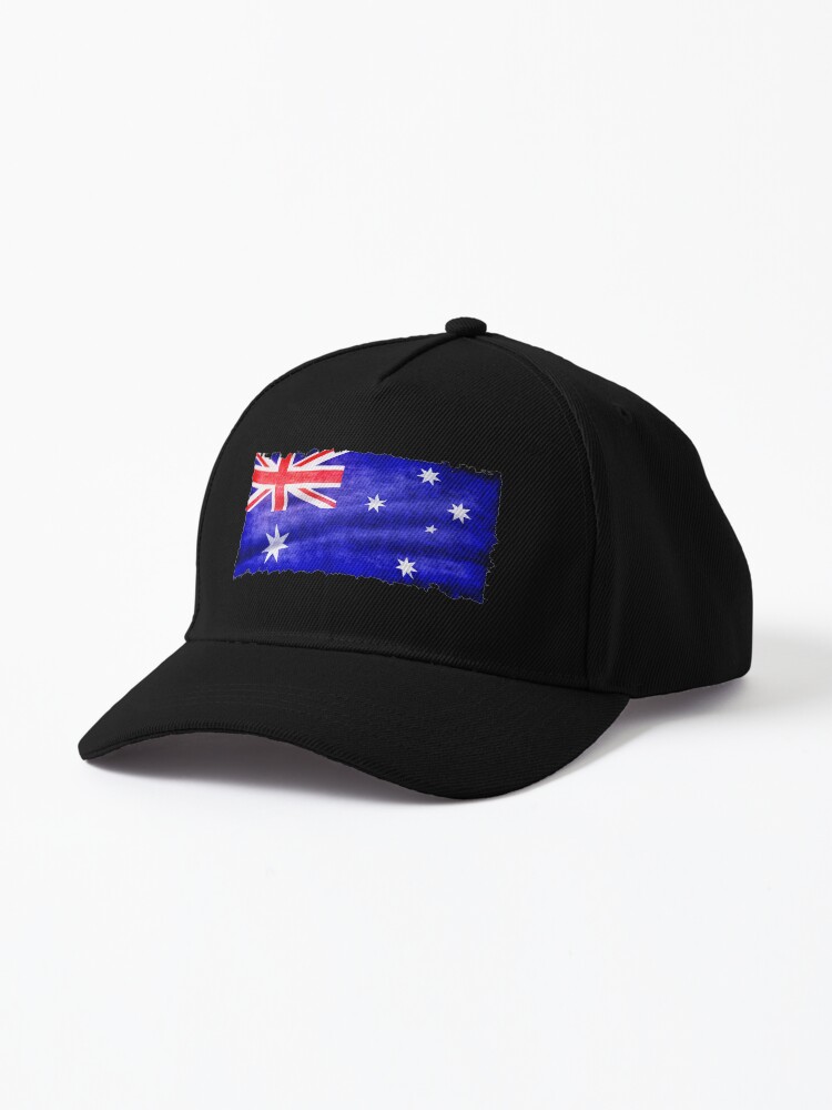 Cap for Sale mit Australian Flag Downunder Aussie flag von NaturePrints Redbubble