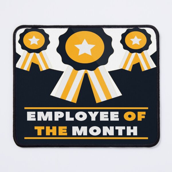 Item preview, Back To Back Work From Home Employee Of The Month - Funny designed and sold by mewsis.