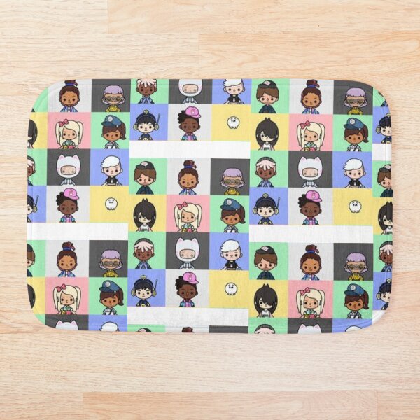 Toca World Game Bath Mats Redbubble