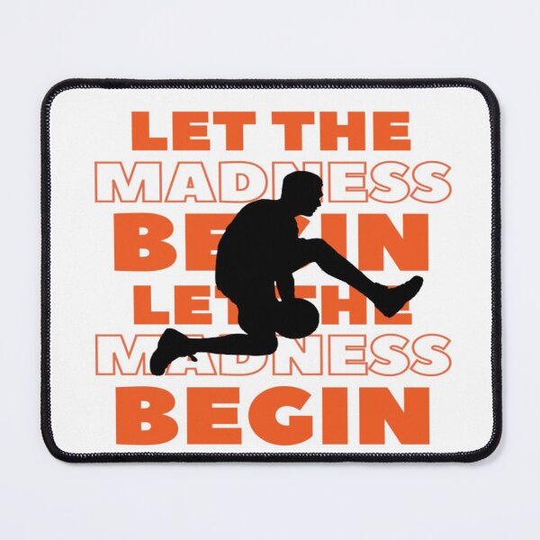 Item preview, Let The Madness Begin Basketball designed and sold by mewsis.
