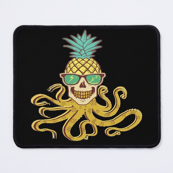 Item preview, Skull Pineapple Octopus designed and sold by mewsis.