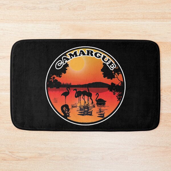 Item preview, Camargue flamingos sunset designed and sold by Astralia.