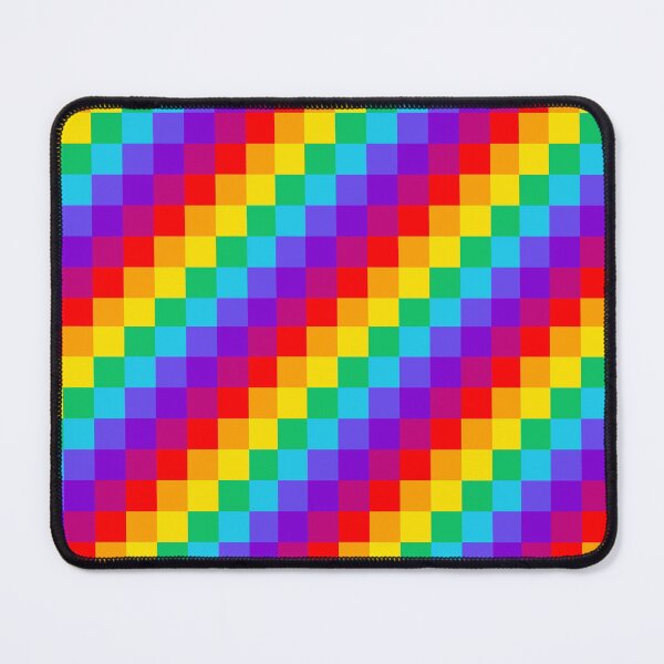 Item preview, Pattern Chessboard Rainbow Multicolor  designed and sold by mewsis.