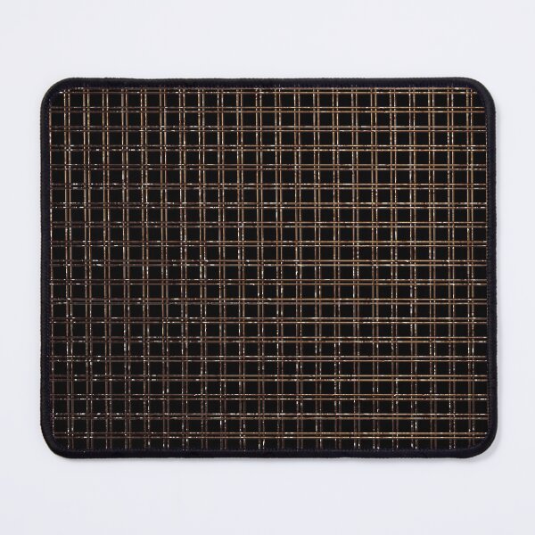 Item preview, Golden grid pattern in gold black designed and sold by Xarah.